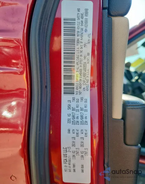 2015 Jeep Cherokee Sport from USA, damaged, VIN 1C4PJLAB6FW669554